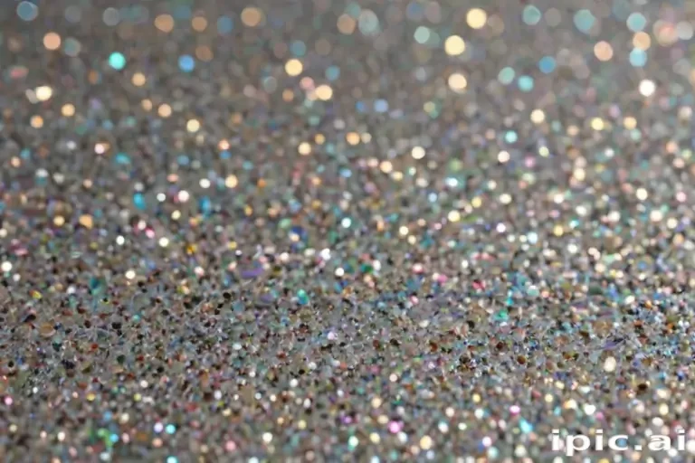 transparent background glitter