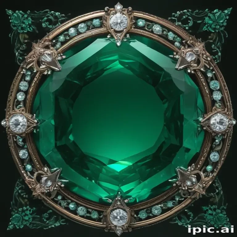 emerald green bg