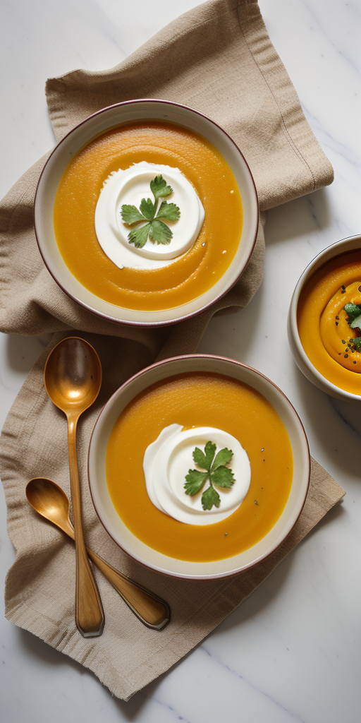 what goes with butternut squash soup