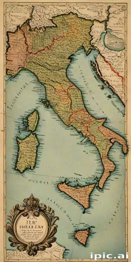 map of italy