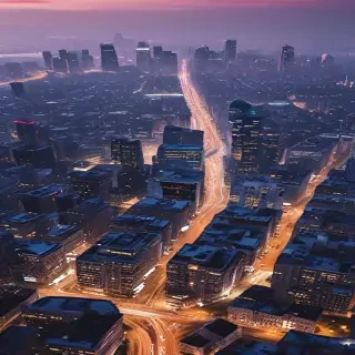 city wallpaper iphone