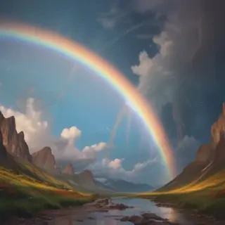 rainbow zoom backgrounds