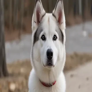 alaskan husky shepherd