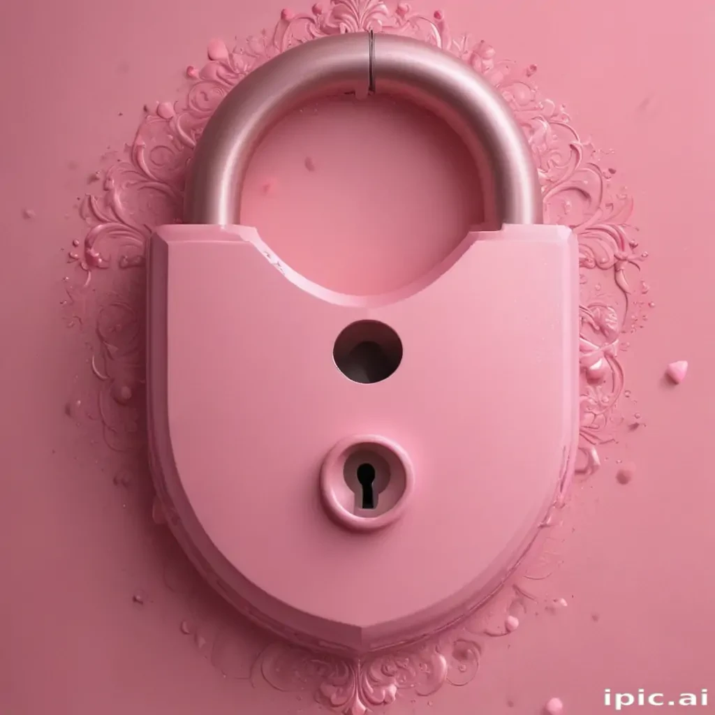 pink lock screen
