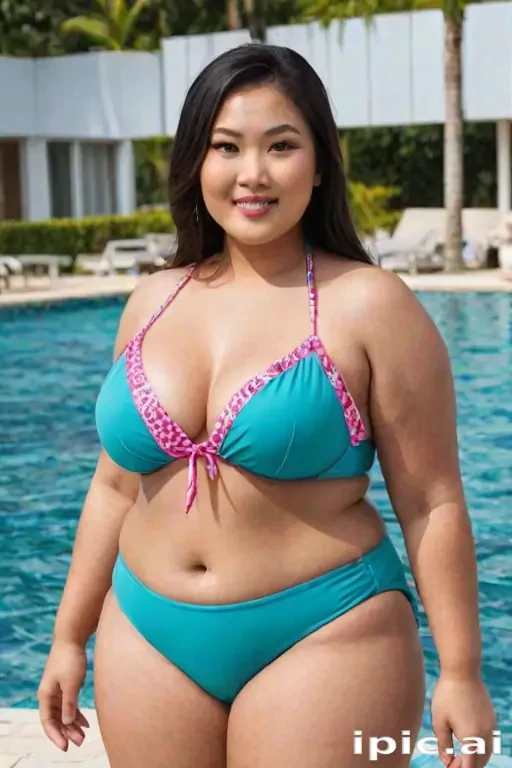 bbw asian bikini