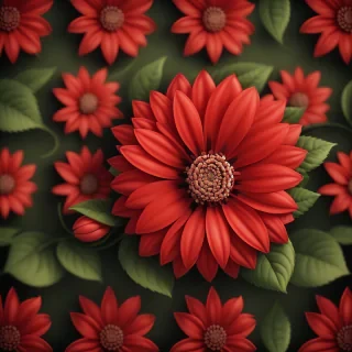 red flower background