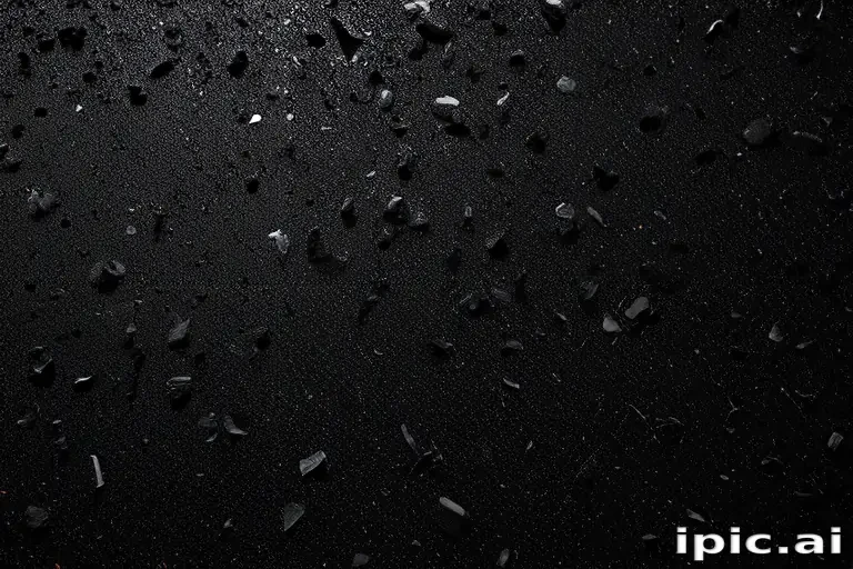 glitter background black