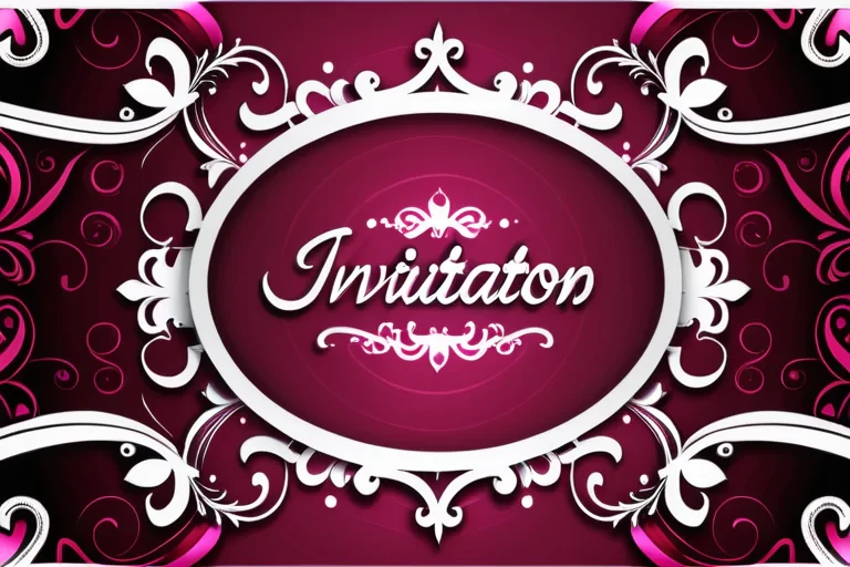 invitation background