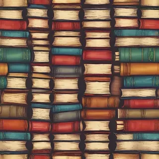stacked books clip art