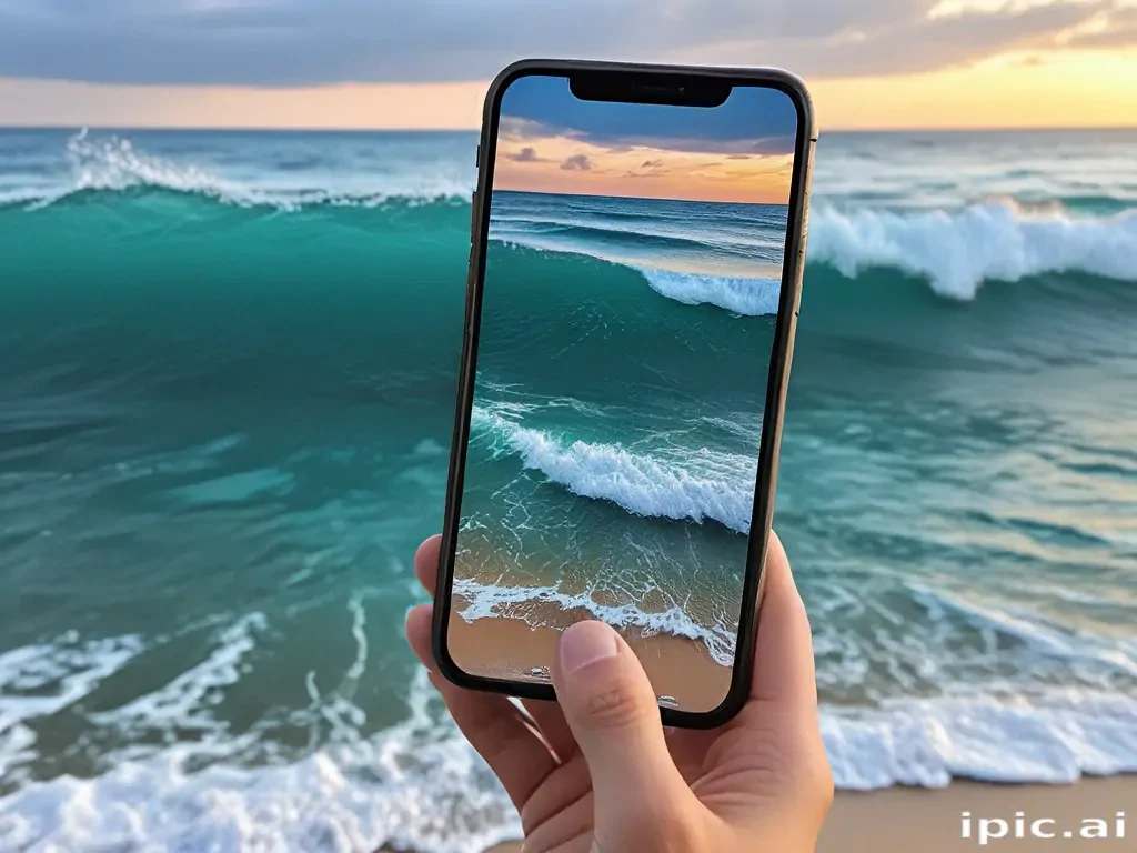 ocean background iphone