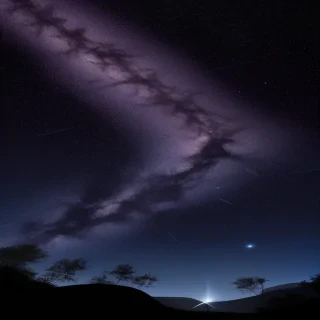 shooting star png