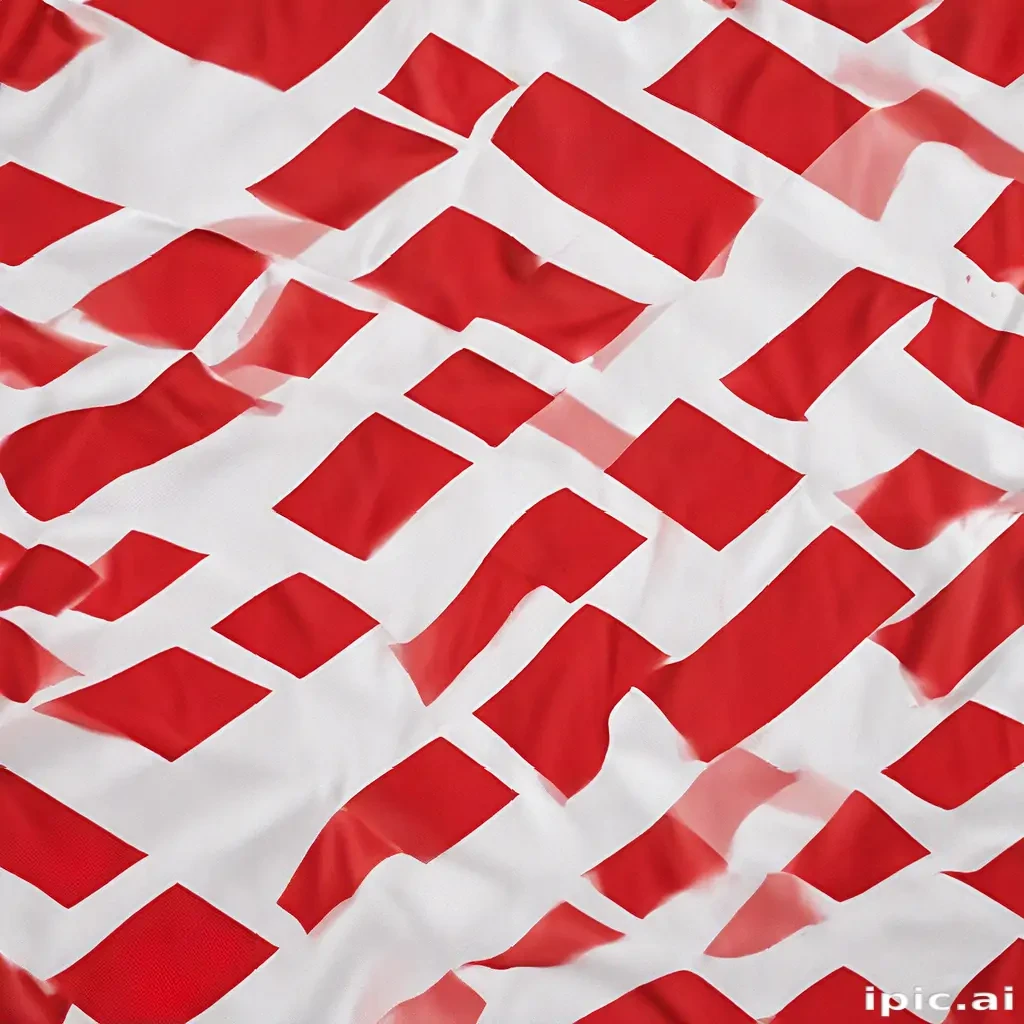 red and white flag