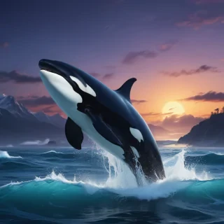 wallpaper orca