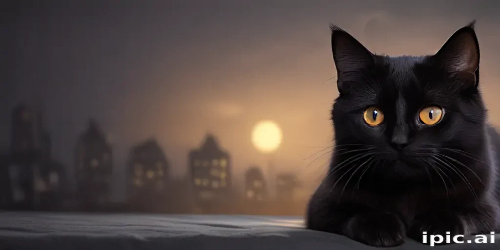 cute black cat wallpaper
