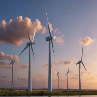 wind turbine png