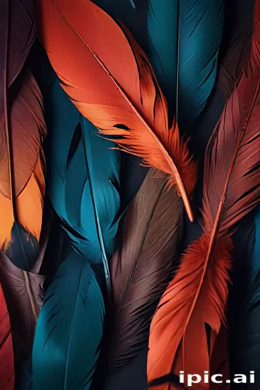 feather background