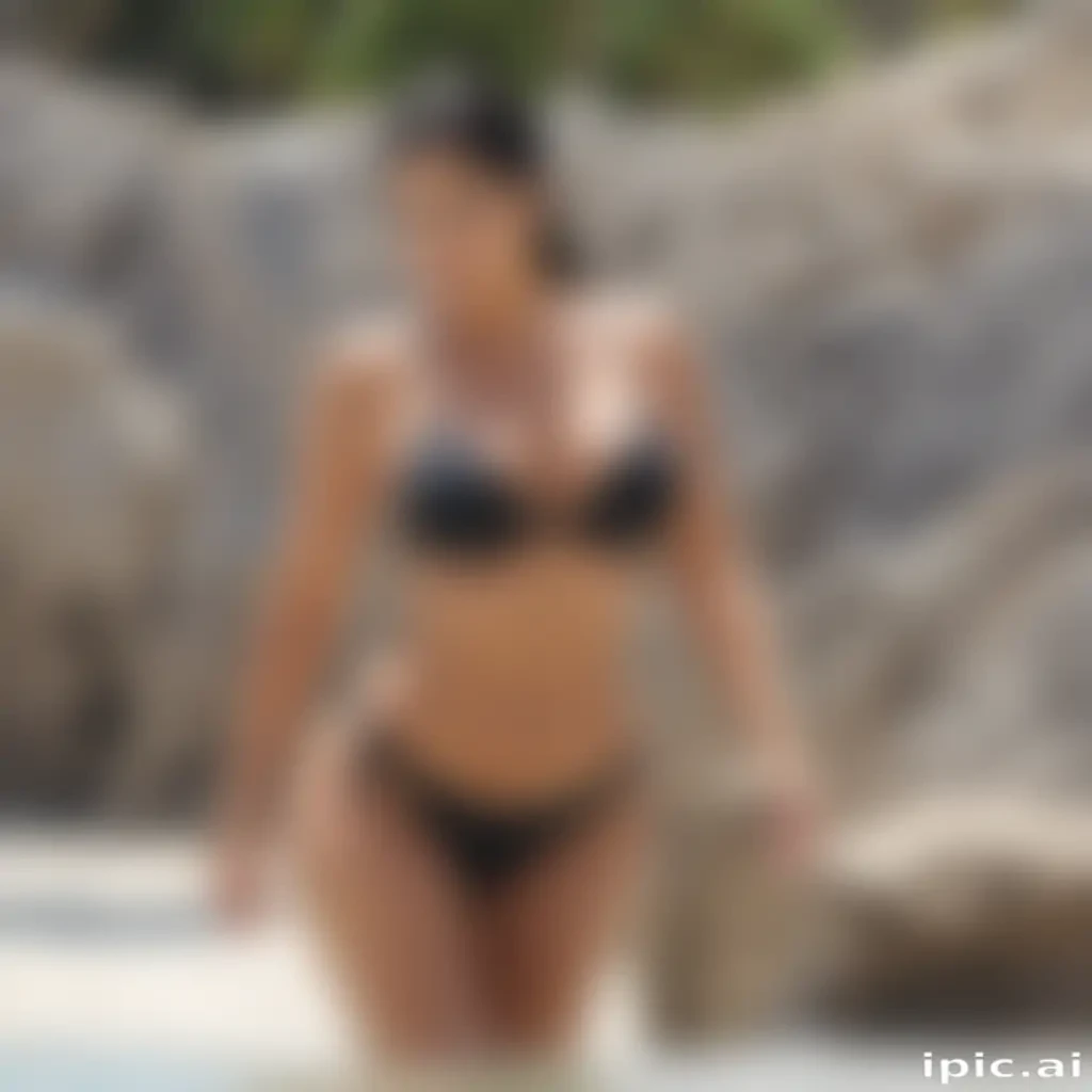 Kim Kardashian in bikini
