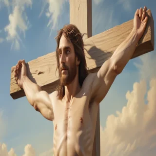 images jesus on cross