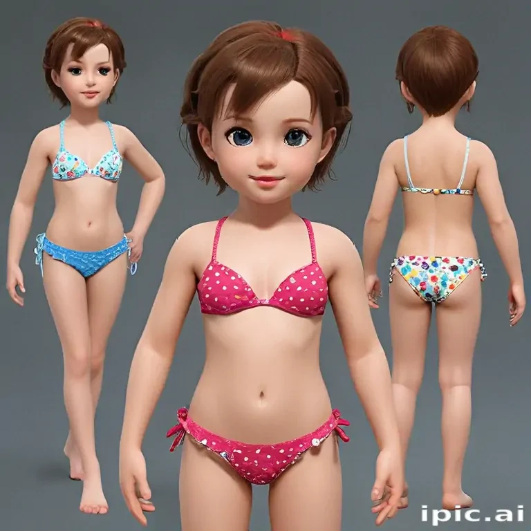child bikini ai