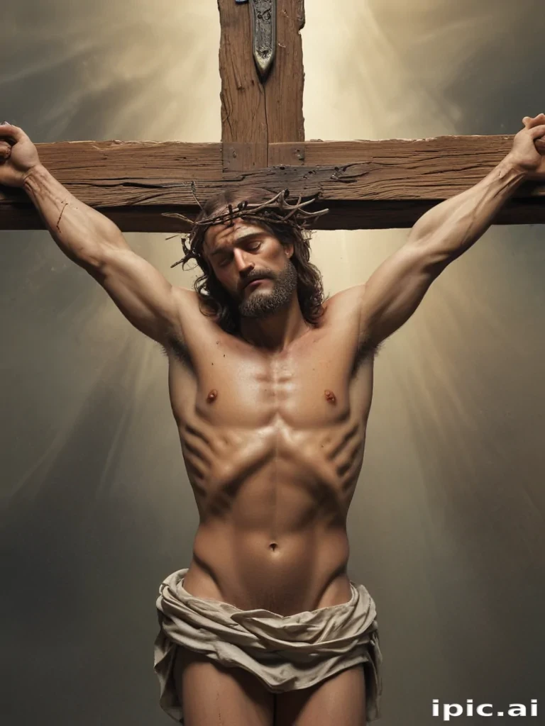 christ on the cross image