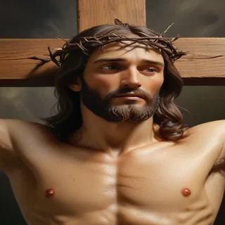 pictures of jesus on a cross