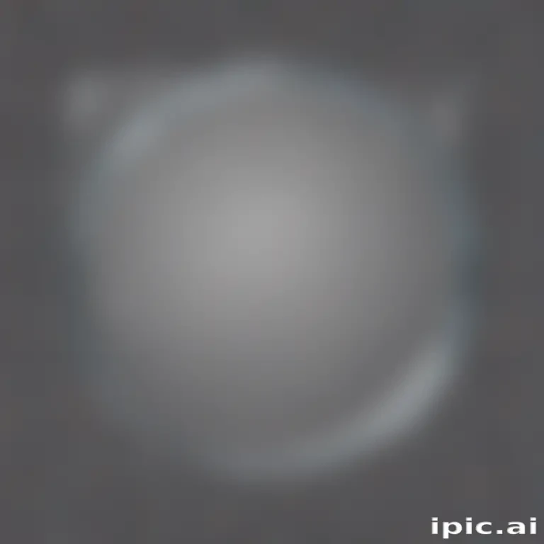 Mysterious and Blurred Reflection Captured in an Abstract Background Scene.