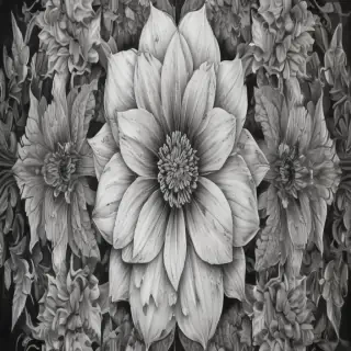 flower drawing png