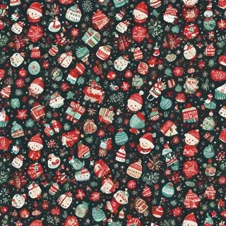 christmas pattern background