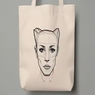 mock up tote bag