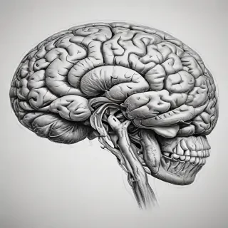 brain sketch
