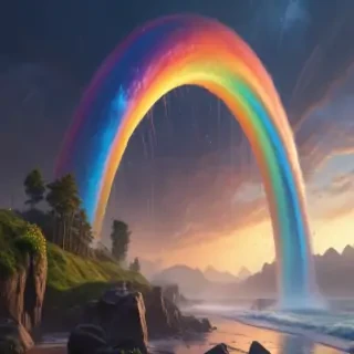 cute rainbow wallpaper