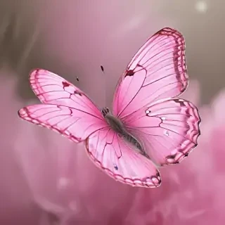 images of pink butterflies