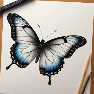 butterfly images to draw
