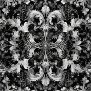black and white patterns