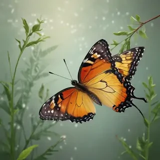 butterfly draing