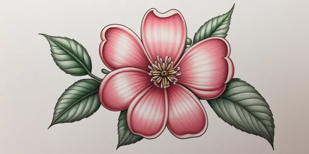 flower drawing pictures