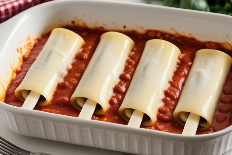 string cheese manicotti no boil