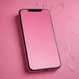 pink phone background