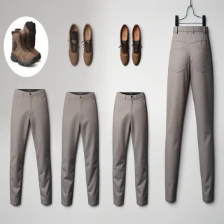 pants mockup