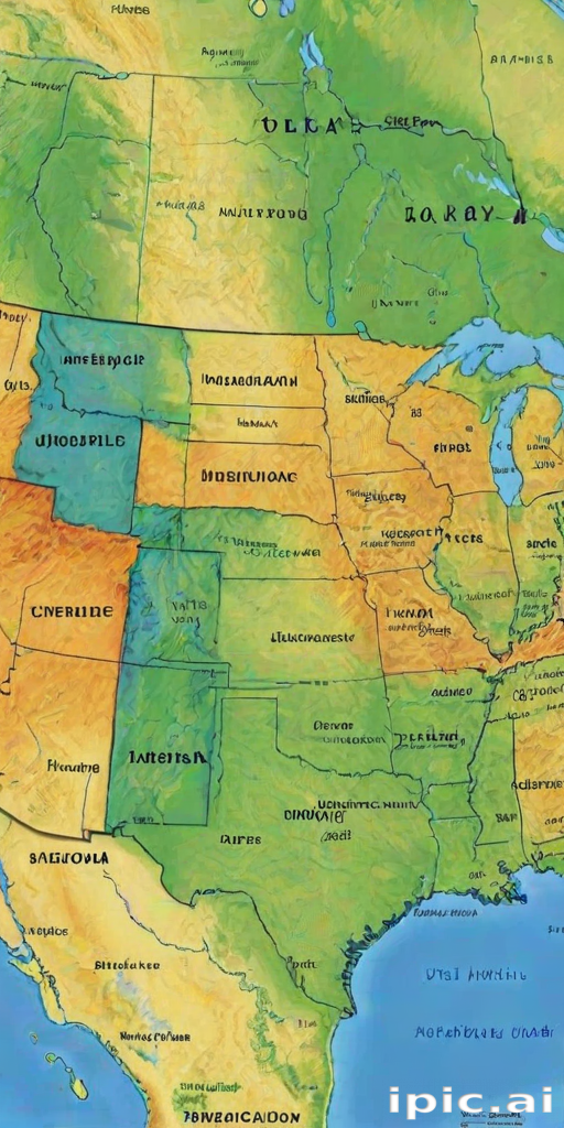 map of usa
