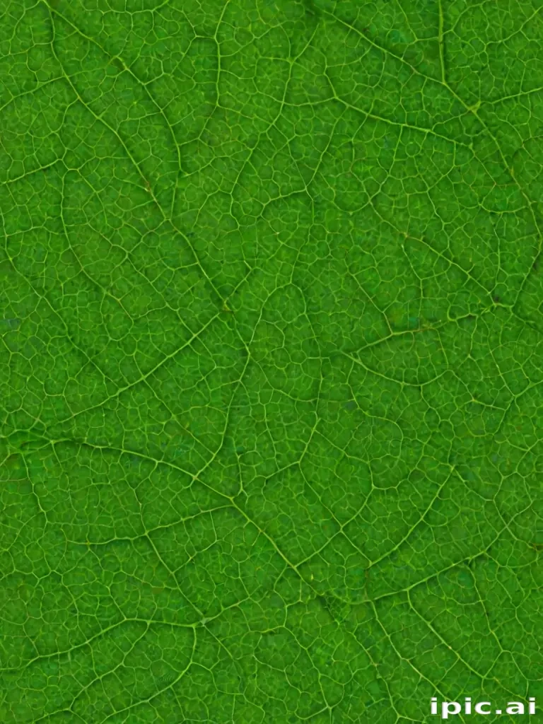 green leaf design