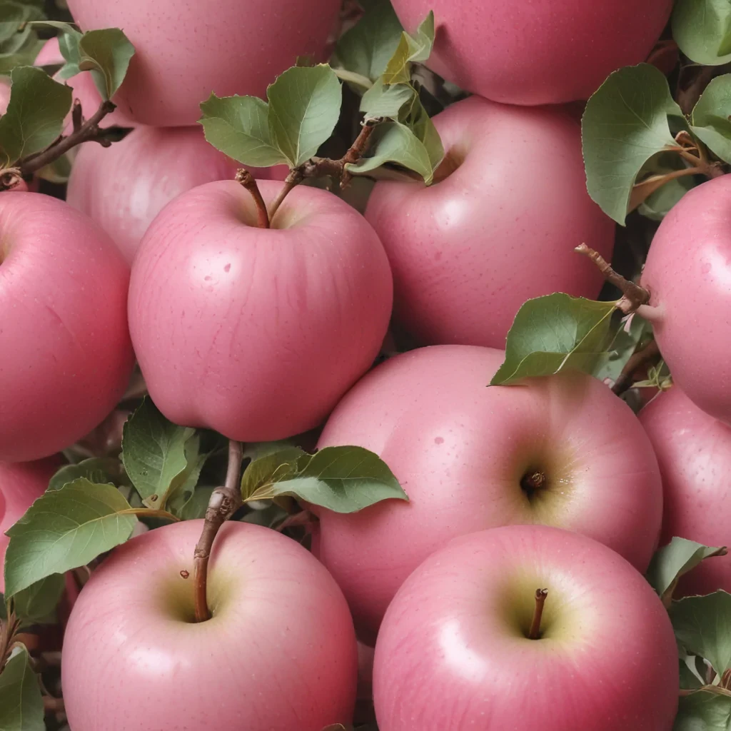 pink apple wallpaper