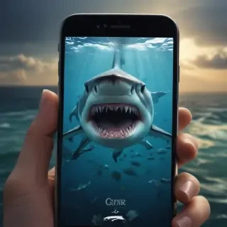 shark iphone wallpaper