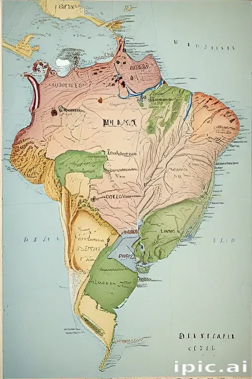 map of brazil