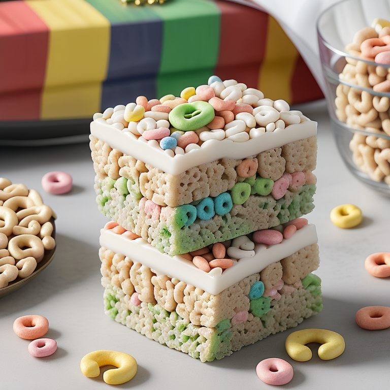 lucky charms rice crispy treats
