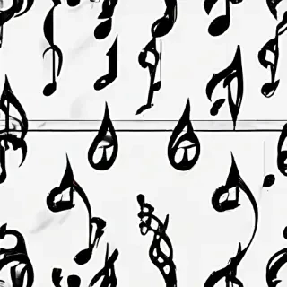 music note transparent background