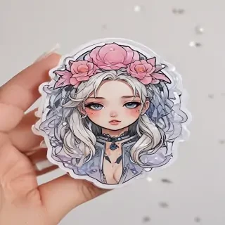 aesthetic transparent stickers