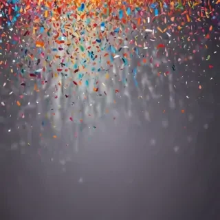 confetti vector