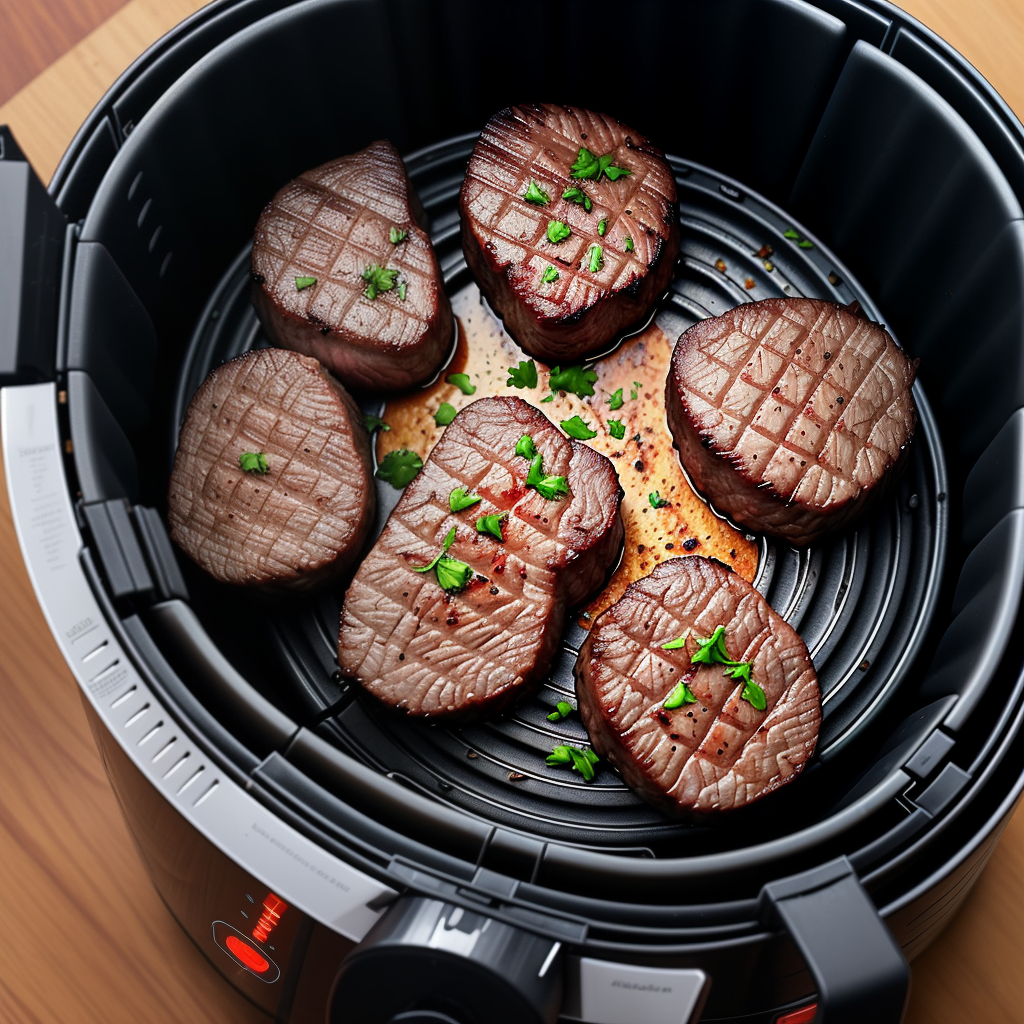 how long to cook filet mignon in air fryer