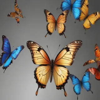 butterflies png transparent